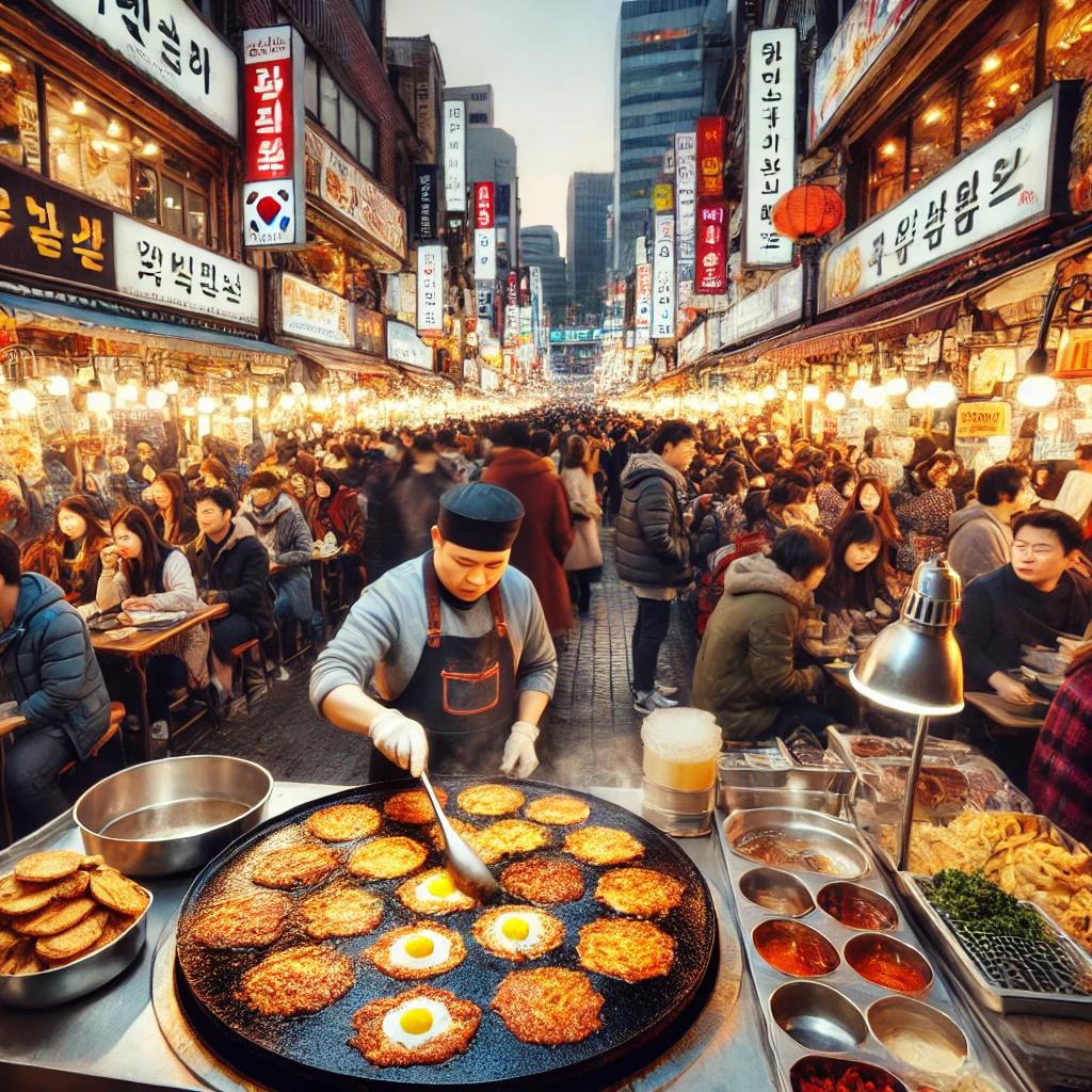 광장시장 동그랑땡구이