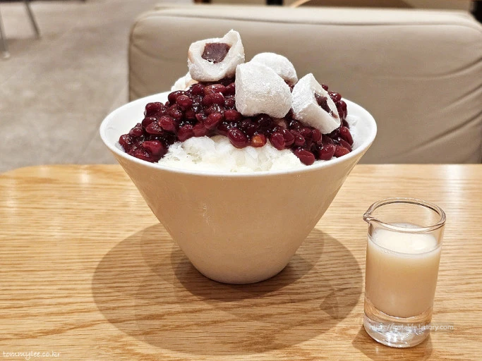 팥빙수 이미지 입니다.