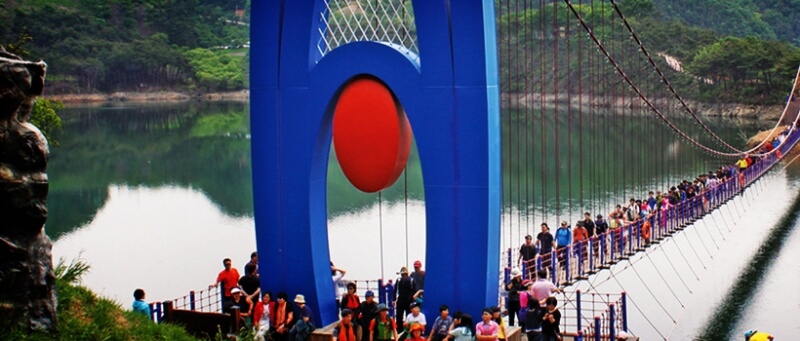 천장호-출렁다리