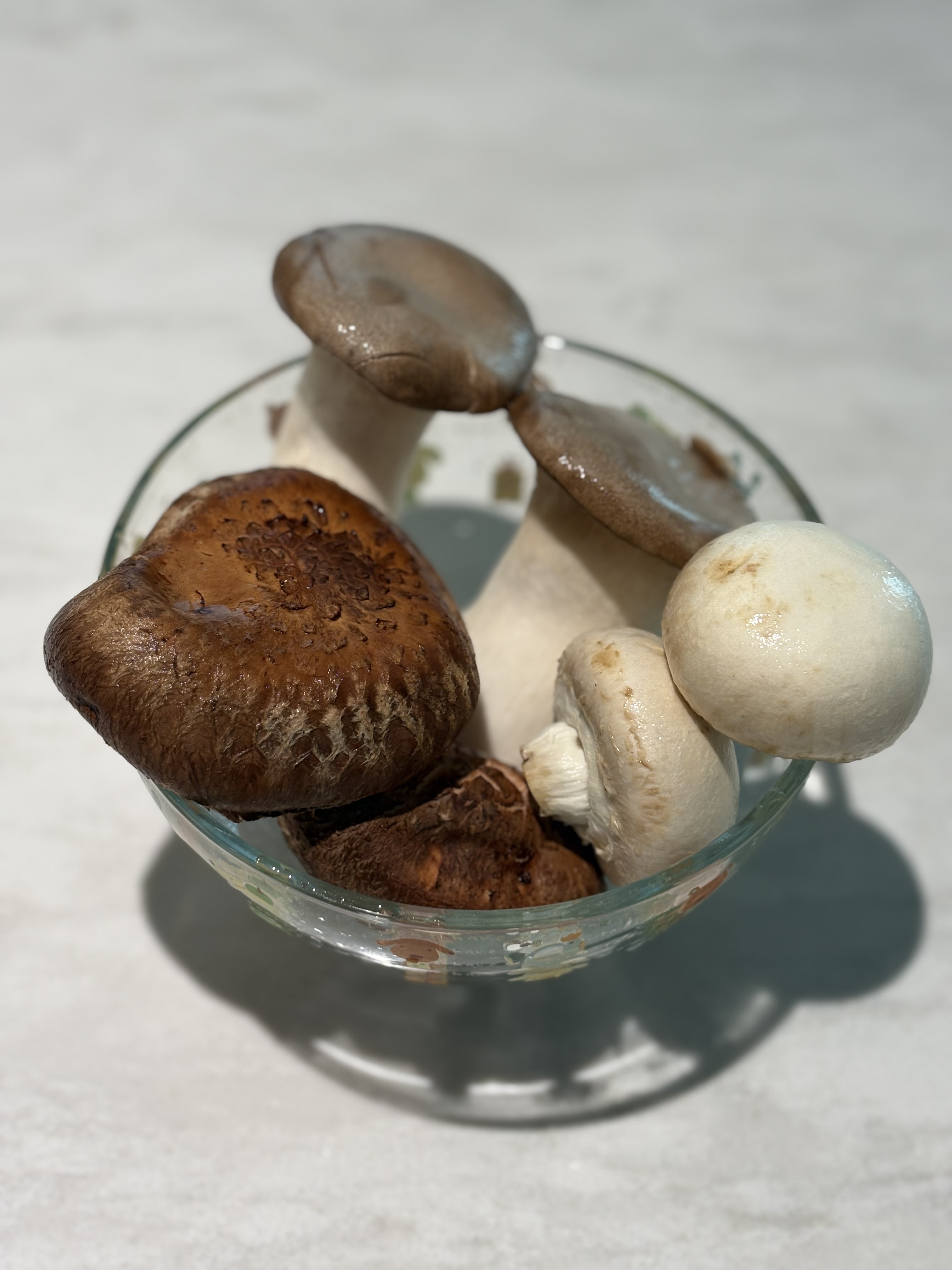 귀리 버섯 샐러드