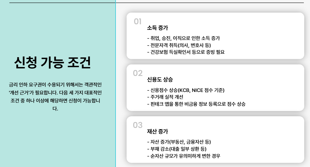 신청 가능 조건