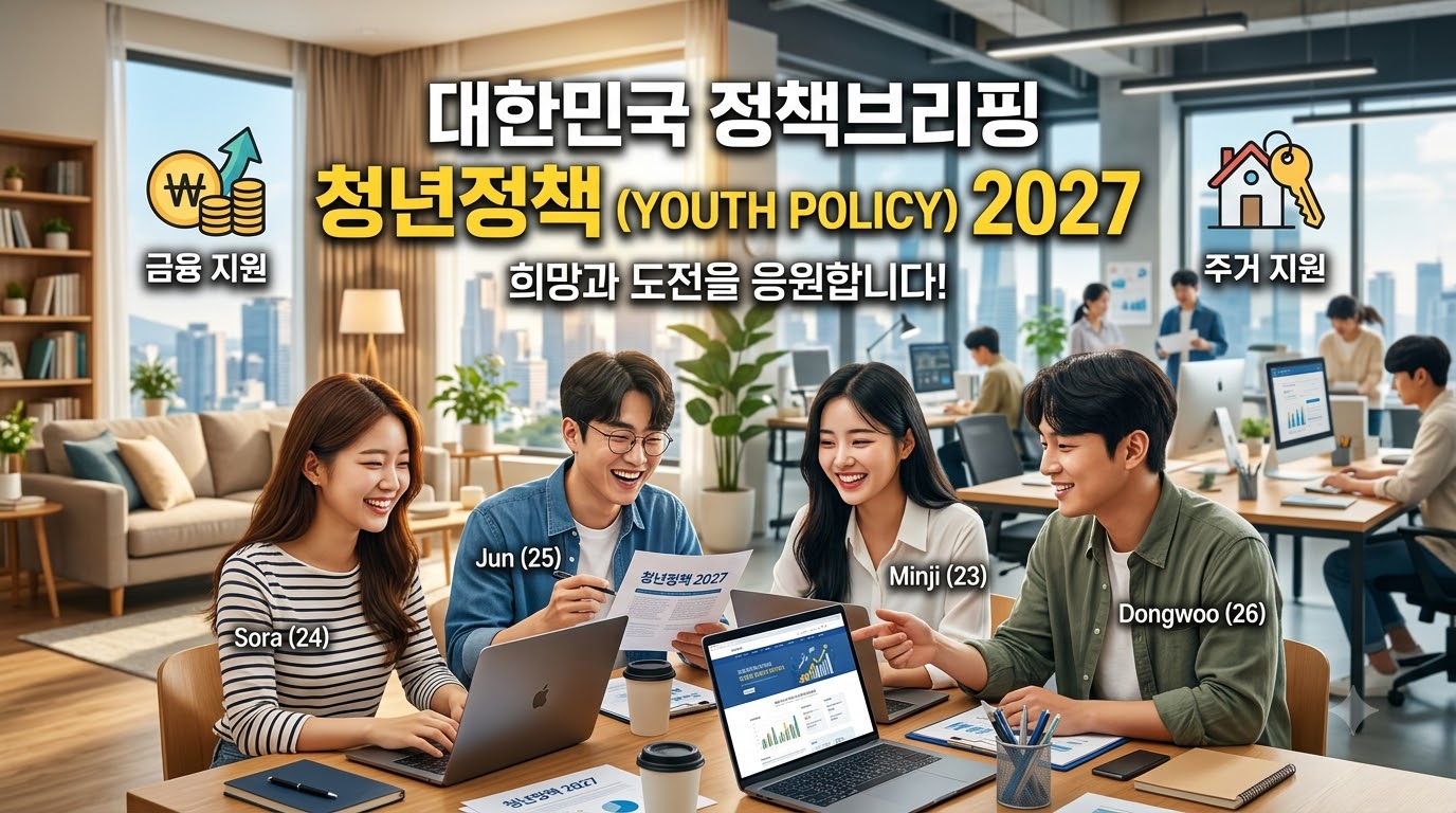 내년 청년 정책 43조 원 대거 투입! 취업&middot;주거&middot;혼인 지원혜택 핵심 총정리