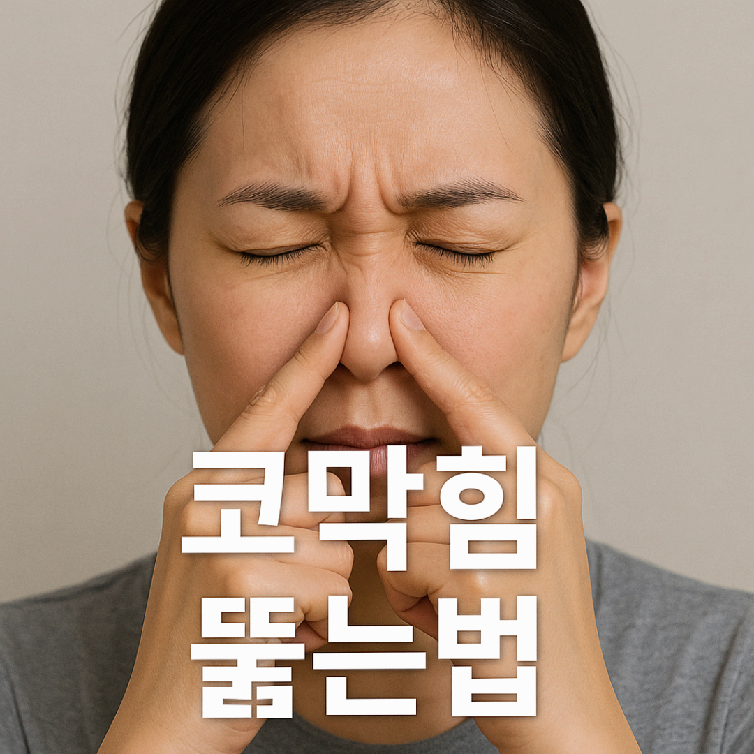 코막힘 뚫는법, 따뜻한 찜질로 혈류 개선