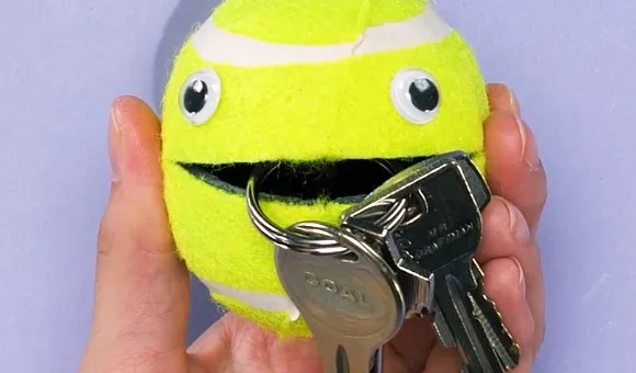 테니스공 열쇠 보관함