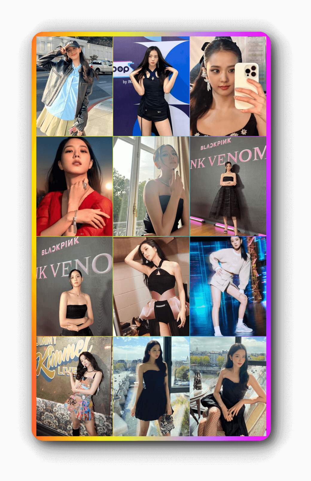 블랙핑크 지수 인스타 화보
