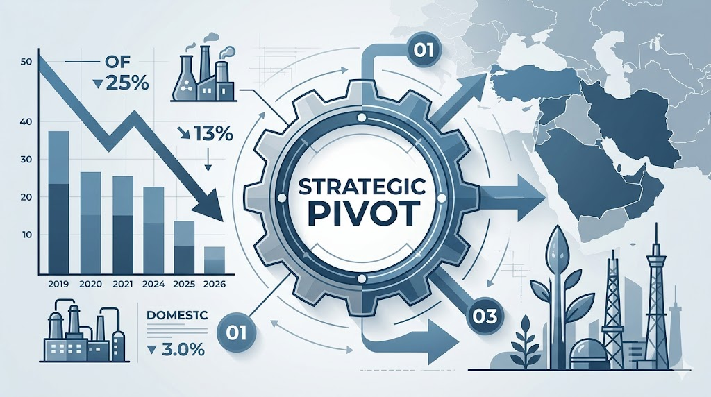 국내 석화 하향 차트 및 Strategic Pivot 인포그래픽