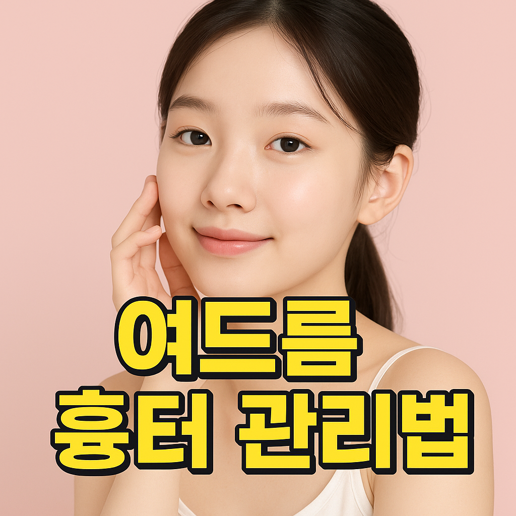 여드름 흉터 관리법