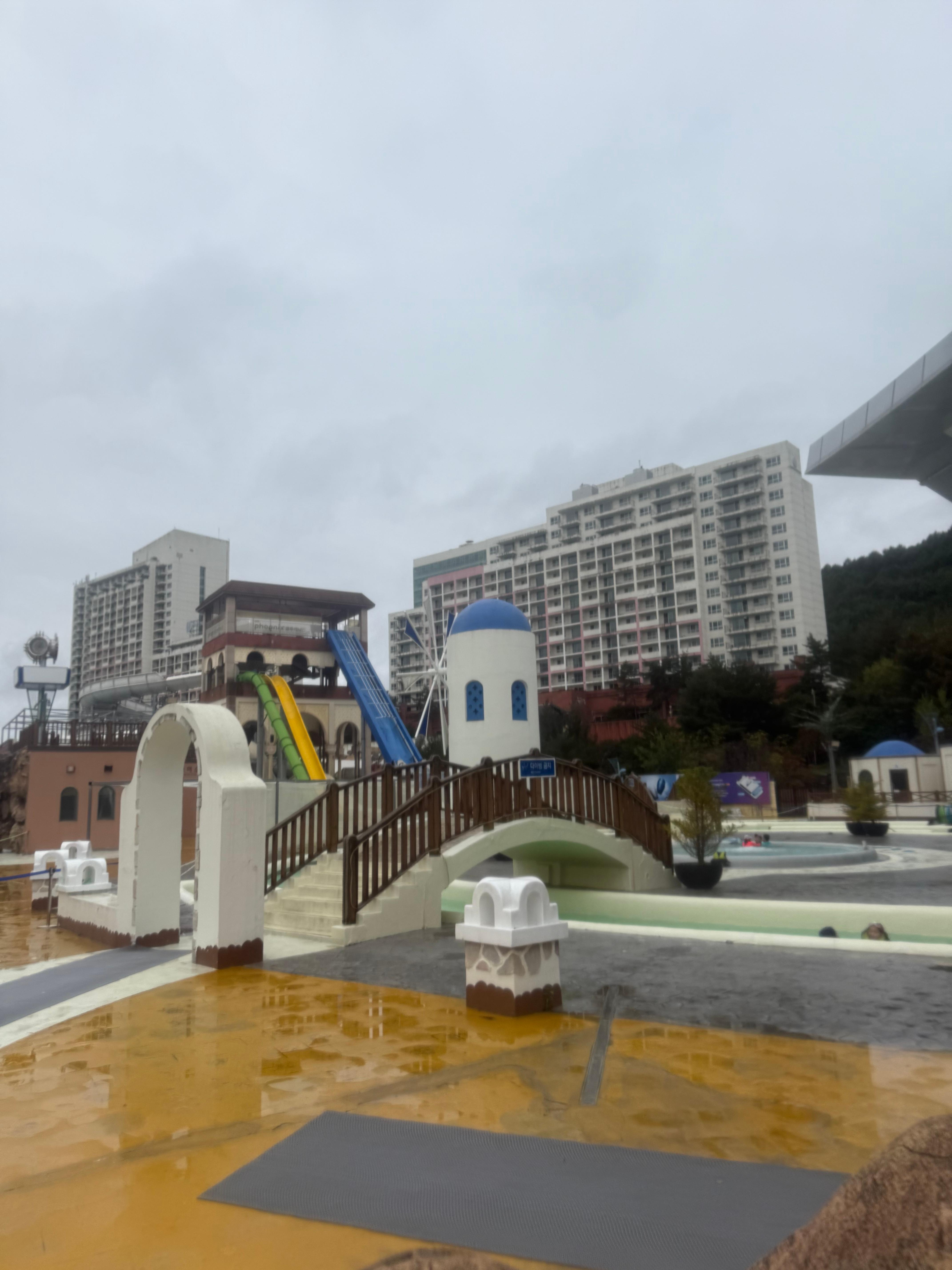 휘닉스파크 블루캐니언 워터파크, 위치, 시설안내