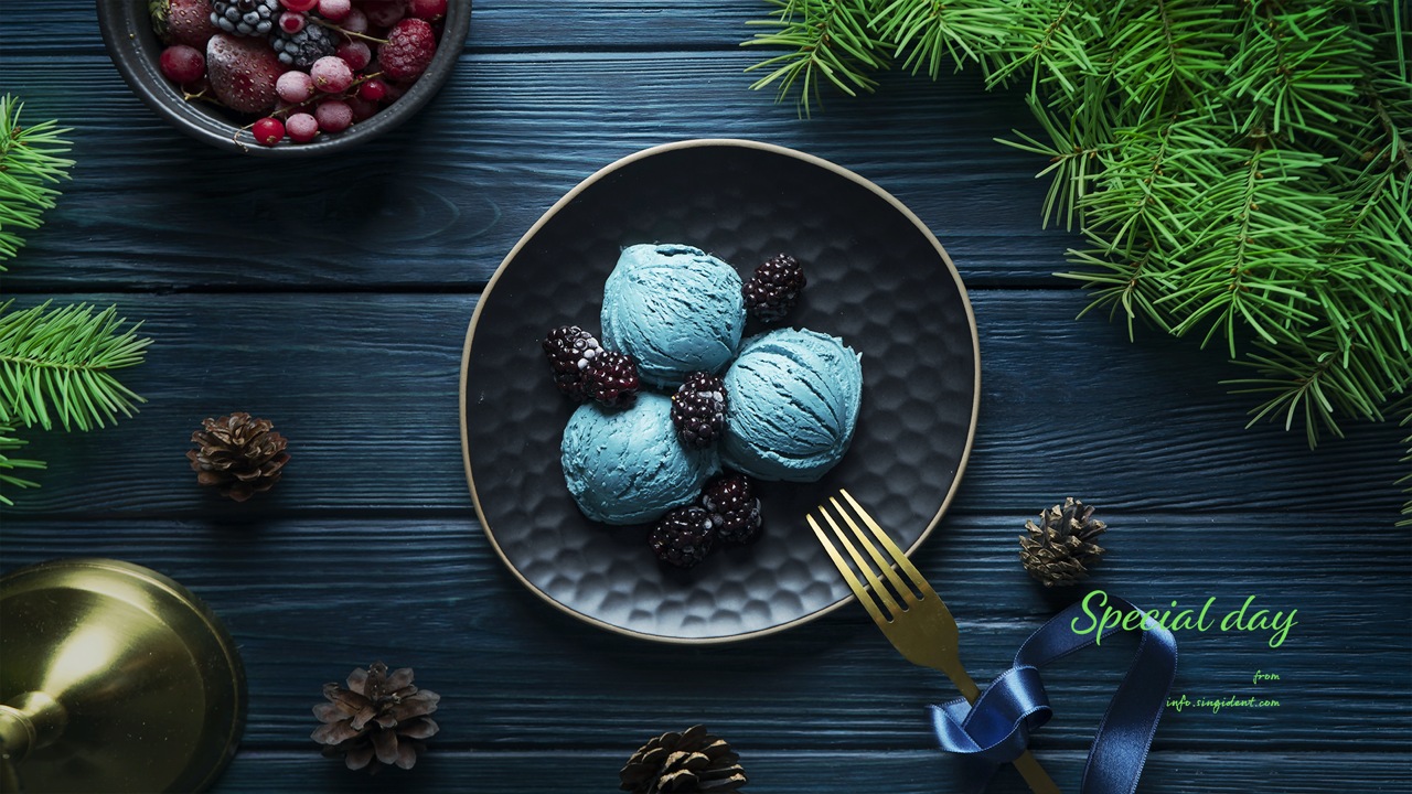 11 블랙베리와 아이스크림 C - Special day 겨울배경화면