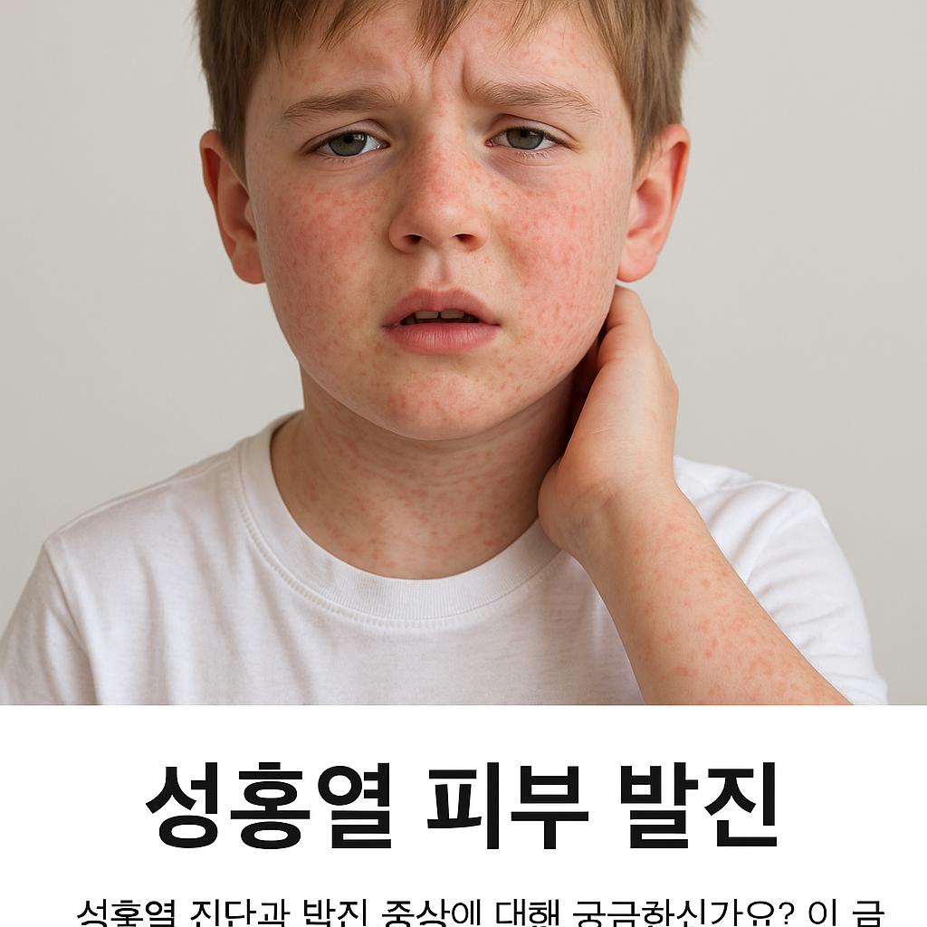 성홍열 피부 발진