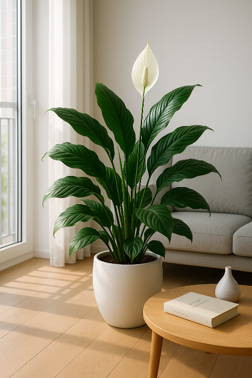 아파트 실내 농업을 위한 스파티필름 생육 환경 이해하기