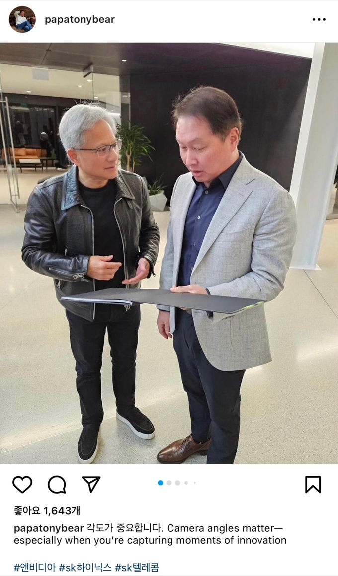 젠슨황과 韓 AI 협력 방안 삼성 이재용 엔비디아 SK 현대차 이재명 대통령