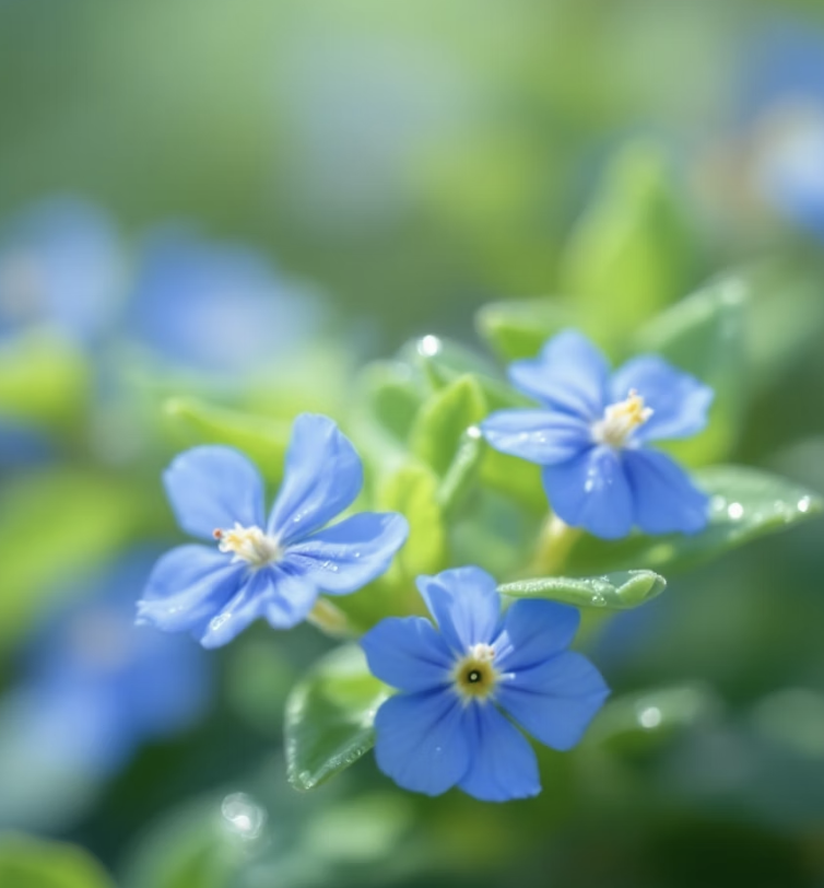 &amp;#39;물망초&amp;#39;와 &amp;#39;겹물망초&amp;#39;는 다른 꽃