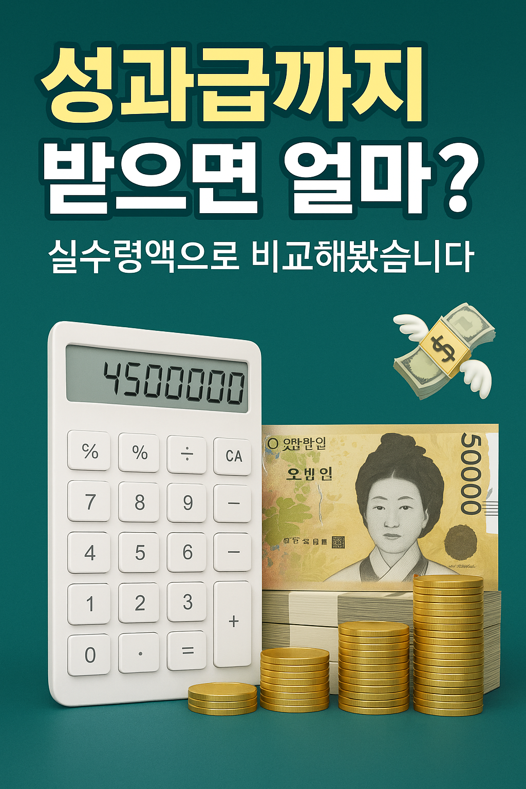 성과급까지 받으면 얼마?