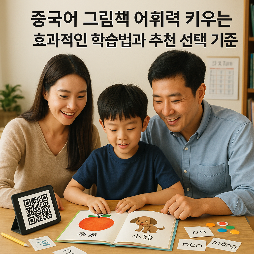 중국어 그림책 어휘력 키우는 효과적인 학습법과 추천 선택 기준