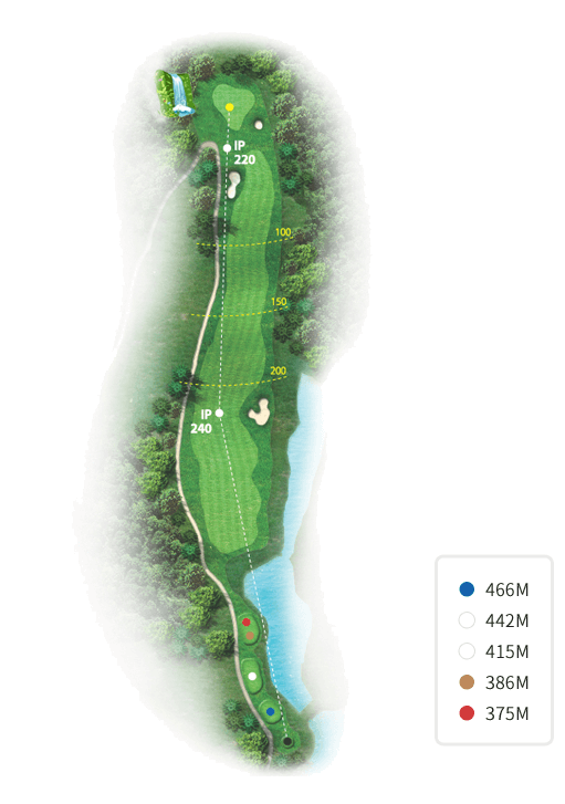소피아그린 컨트리클럽 황학코스 공략도 06