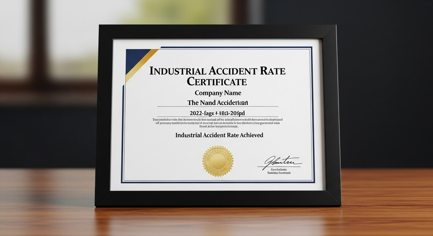 산업재해율 확인서 발급