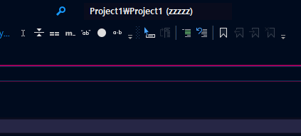 Visual Studio 2022 창제목 커스터마이징 적용 사진입니다