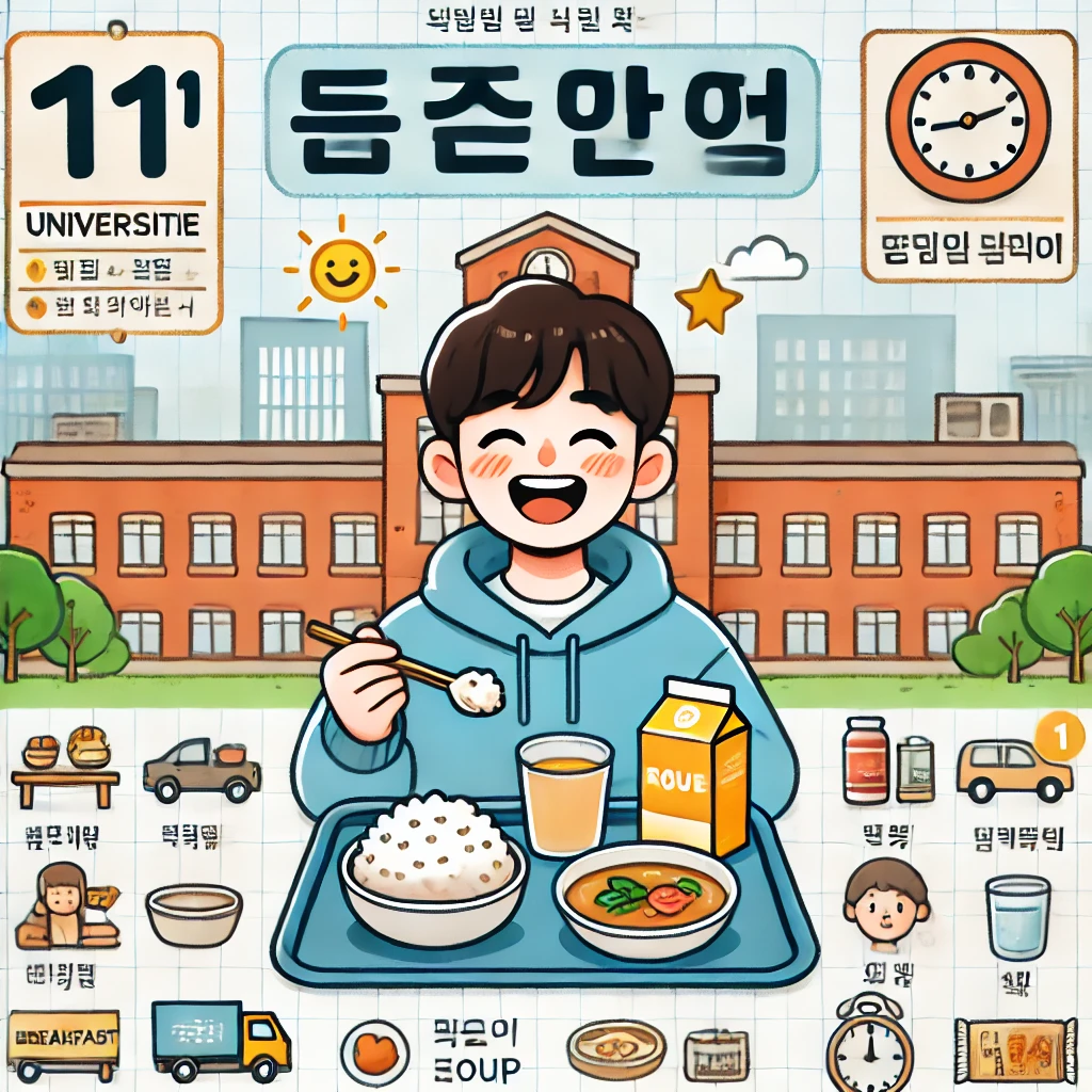 천원의 아침밥 서울권&amp;#44; 천원의 아침밥 서울 2