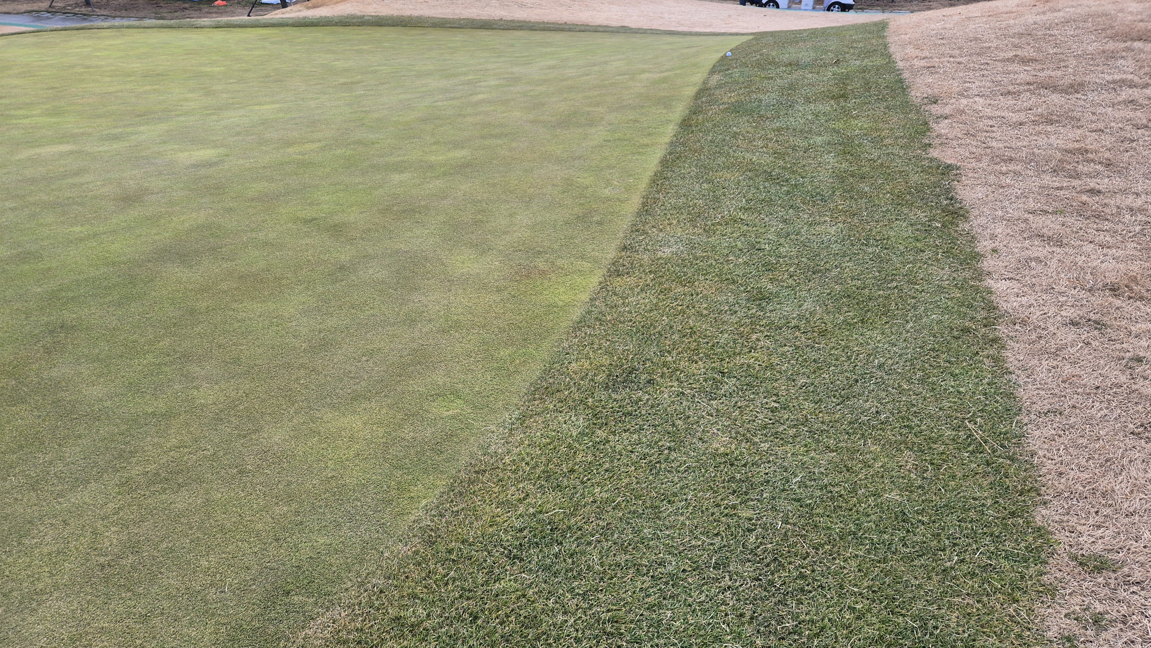 더헤븐cc 사우스-웨스트 코스 그린관리상태