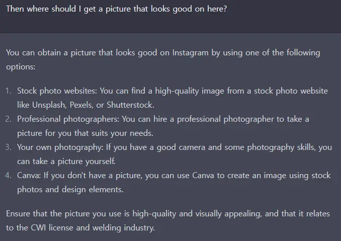 Then where should I get a picture that looks good on here?