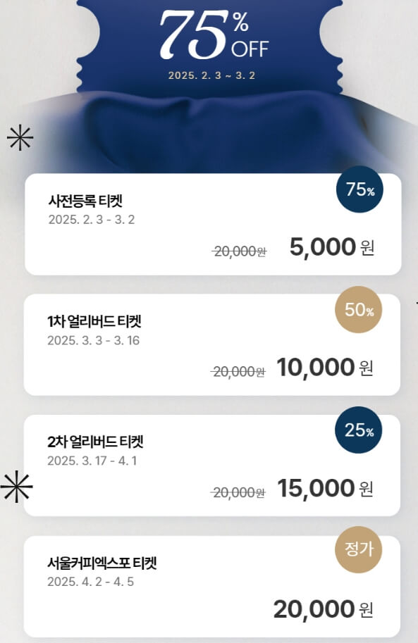 한국국제베이커리페어, 서울커피엑스포