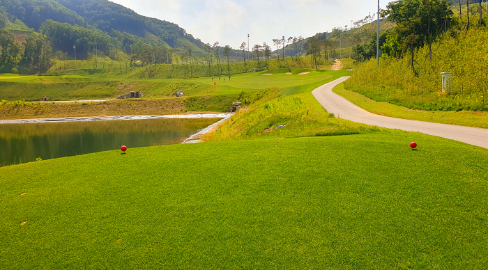 레이크코스 8번홀