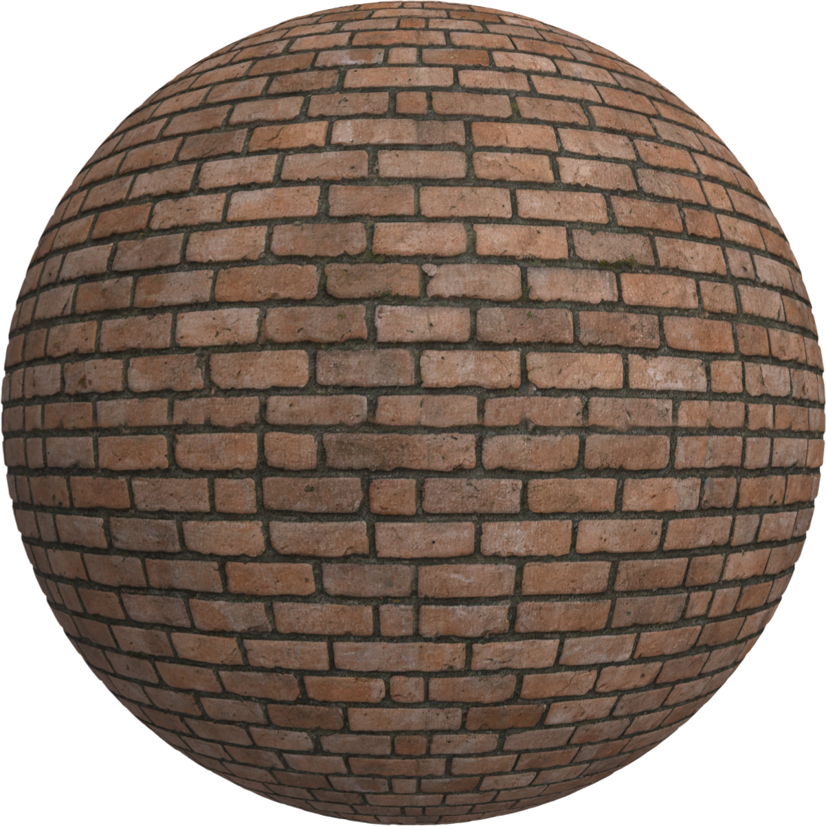 weathered red brick pbr texture (.sbsar)