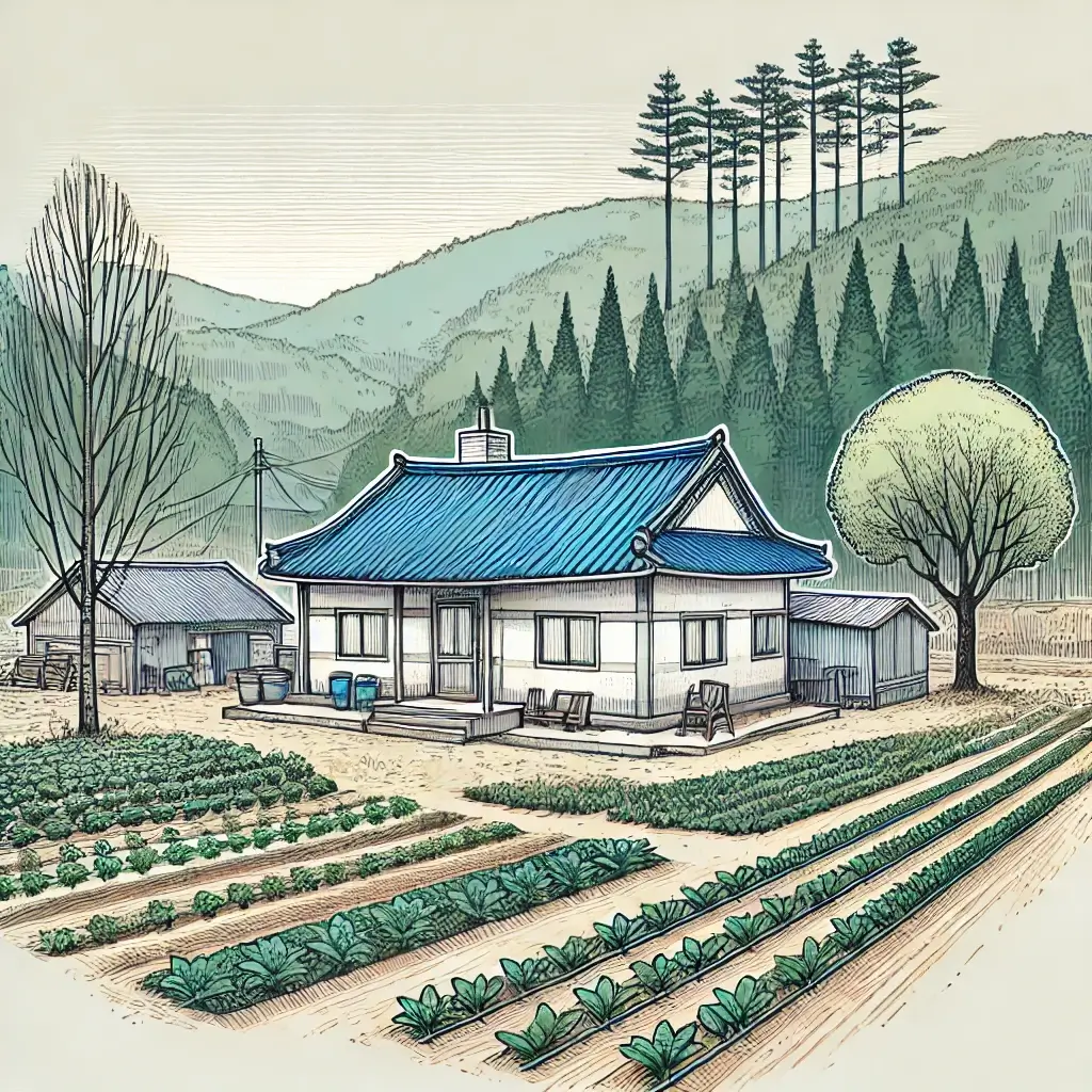 시골집, 노후주택