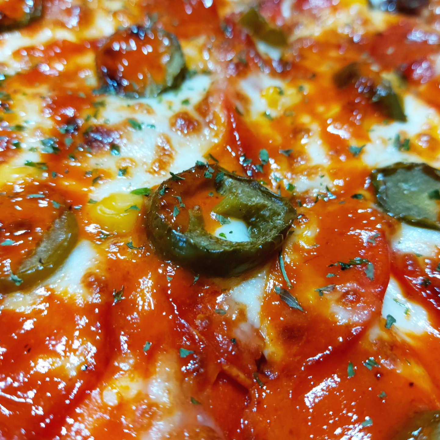 고스트페퍼로니 반올림피자샵 고스트페퍼로니