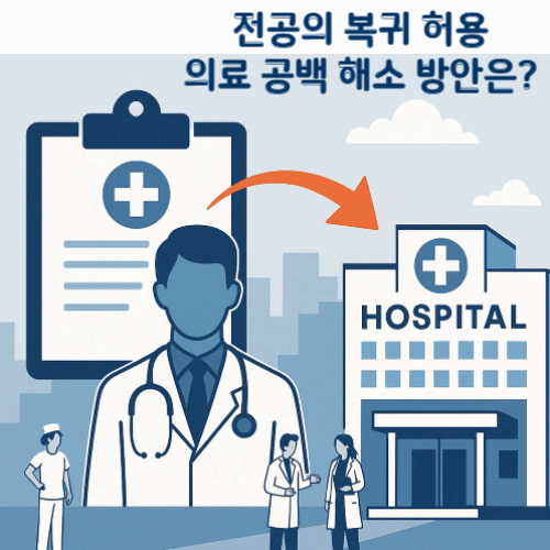 전공의 복귀 허용, 보건복지부가 밝힌 의료 공백 해소 방안은?