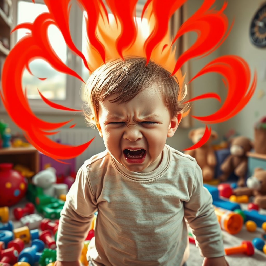 아이의 감정 폭발