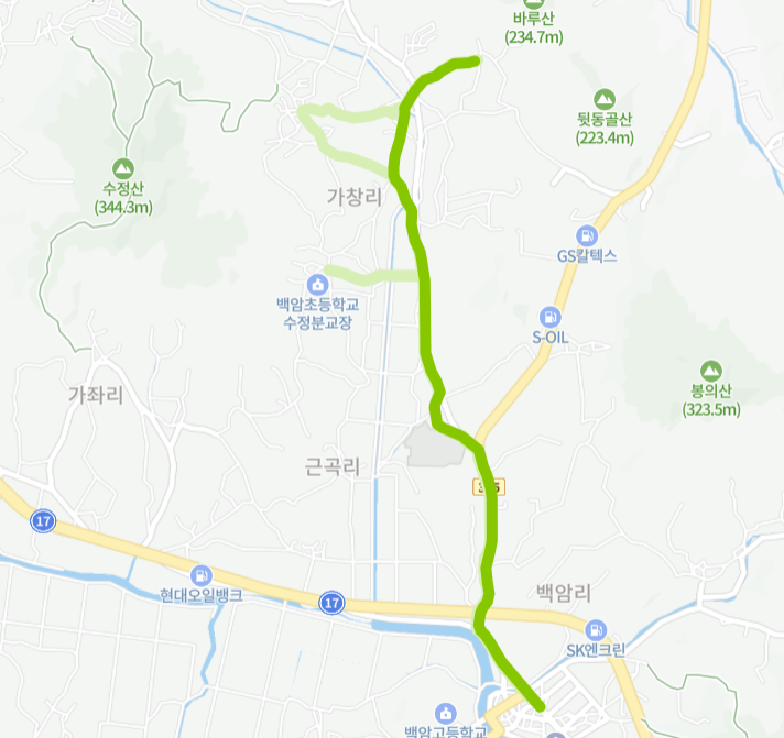 용인-73-1번-버스-노선-지도