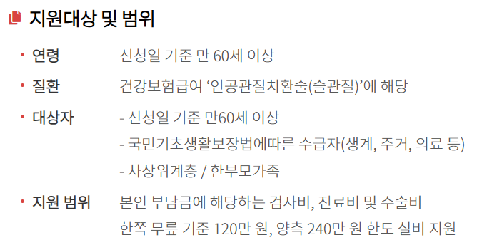 지원 대상 및 범위