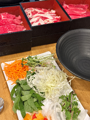 335키친 광교아브뉴프랑점 샤브샤브 월남쌈