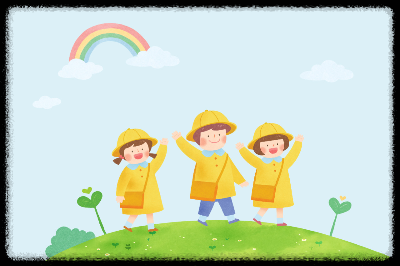 교복-입고-손을-흔드는-아이들