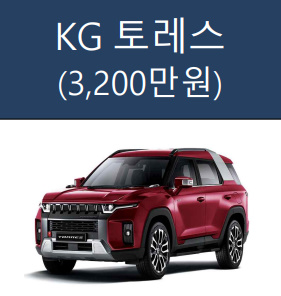 알트태그-국산 차 KG토레스