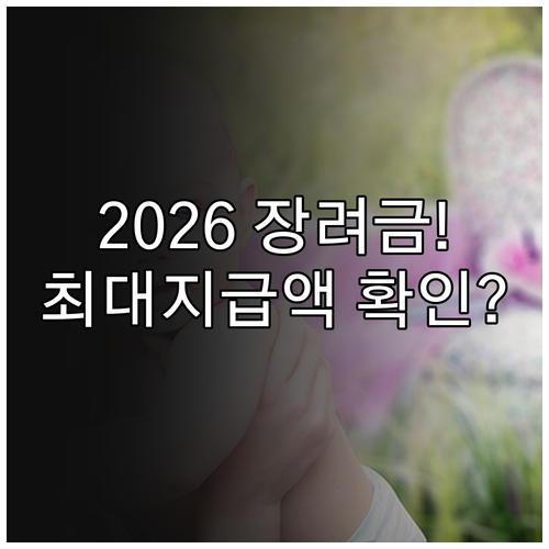 2026 자녀장려금 소득 재산 기준과..