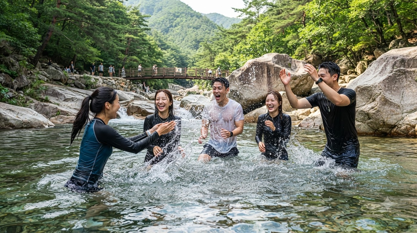 하동 세이암계곡 2026 여행 가이드|청정 자연 속 여름 물놀이 명소