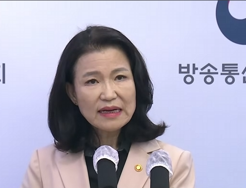 이진숙 전 방송통신위원장