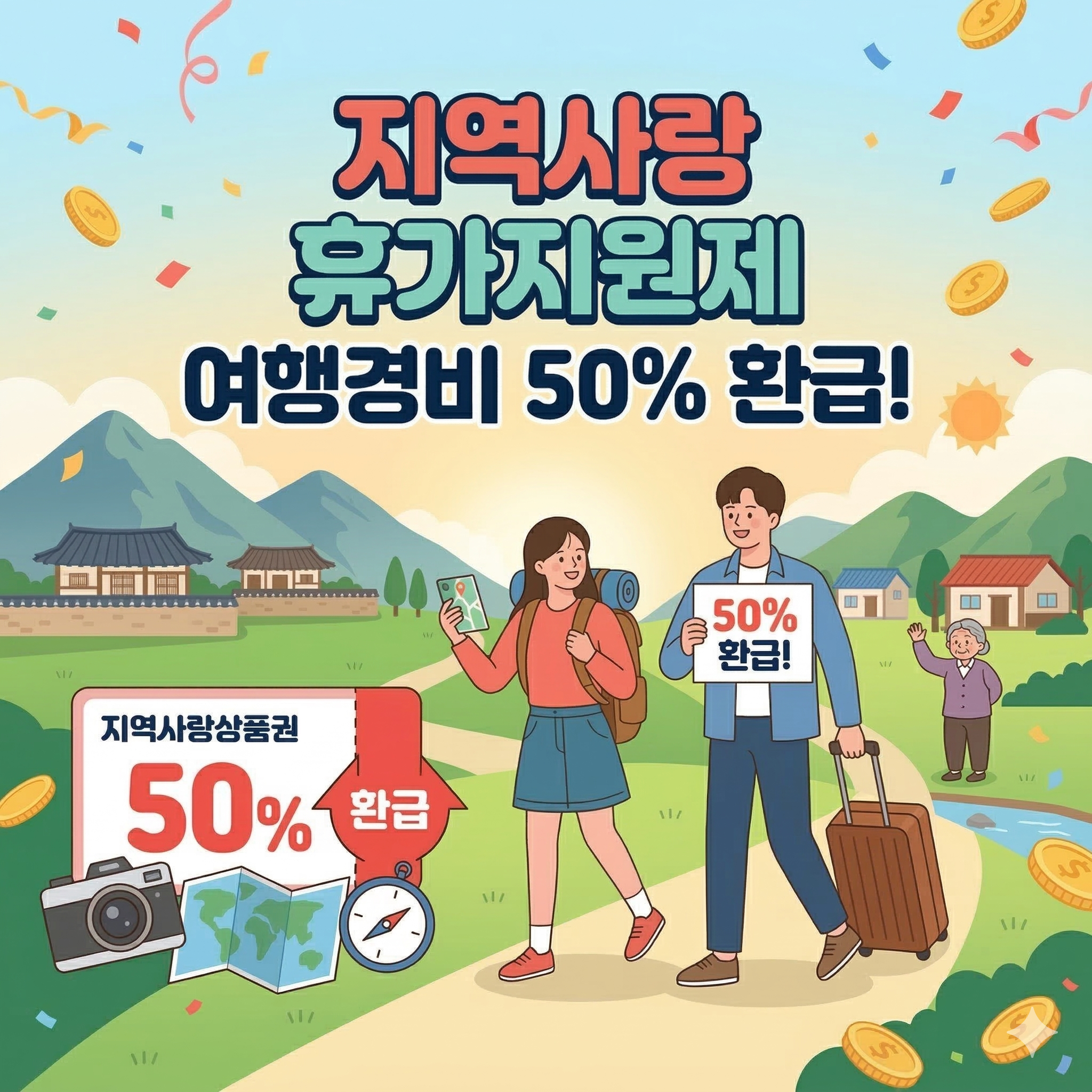 지역사랑 휴가지원제 완벽 가이드 ❘ 여행 경비 50% 환급받는 법