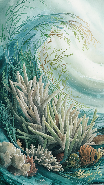 해초의 유연성: 파도를 이겨내는 해양 구조물