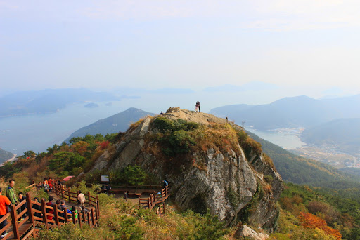 미륵산 등산코스