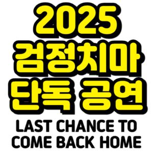 검정치마-콘서트-2025-일정-티켓팅-예매
