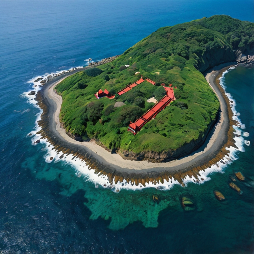 미야자키 주요 관광지 아오시마섬 이미지