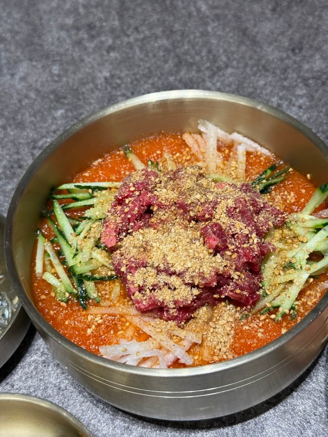 경주 함양집 한우물회와 아이랑 방문한 식사 후기