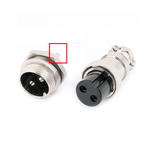 GX20 수(male)단자