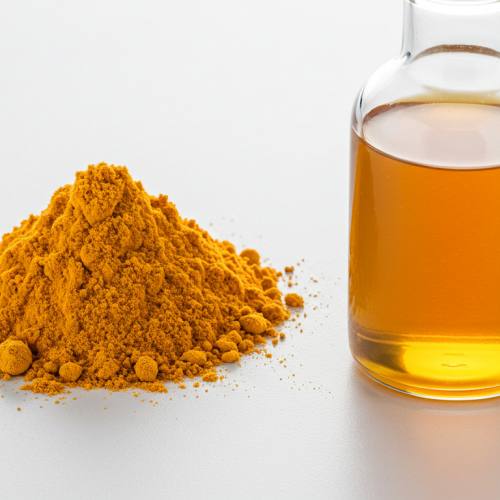 생강분말과 생강청 같이 나온 사진