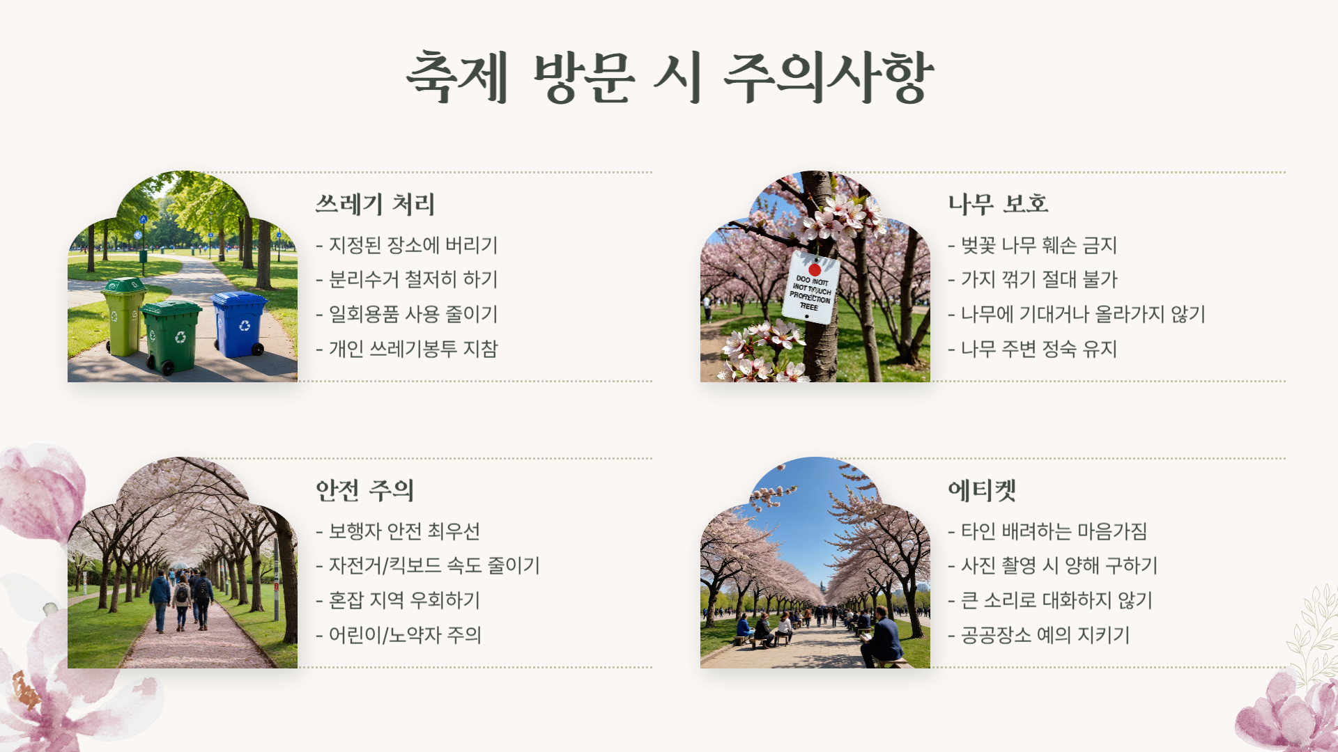 2025 여의도 벚꽃 축제 일정 및 필수 정보 총정리