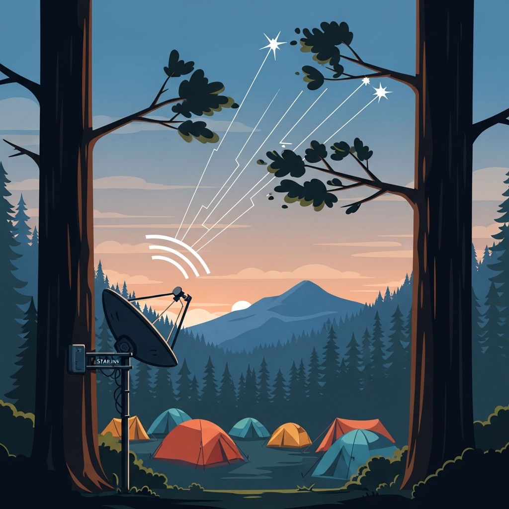 나무&middot;지형&middot;텐트 구조가 만드는 장애물과 속도 편차